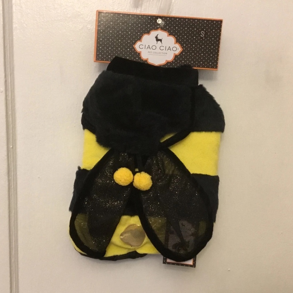 Ciao Ciao Bee Pet Costume Size Small New.